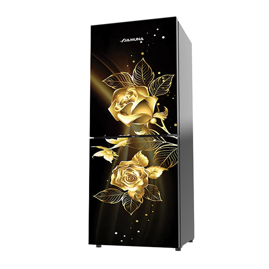 Jamuna JE6-BM3D8QD Gold Rose Refrigerator 348L